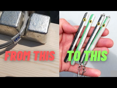 Homemade Fishing Lures | DIY Lures | Trout Fishing | Mold Making | Cheap Fishing Gear I Lure Making