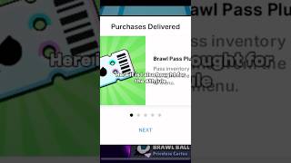 Buying Brawl pass plus in Brawlstars #shorts #brawlstars #brawlin #fyp #brawlpass #greedycell
