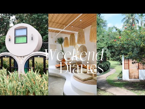 WEEKEND DIARIES 🏕️☕️ glamping, aesthetic cafe