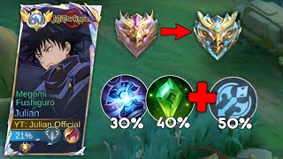 JULIAN AUTO WIN BUILD FOR SOLO RANK IS BACK!! MUST ABUSE THIS(delete24hr) - JULIAN BEST BUILD 2025