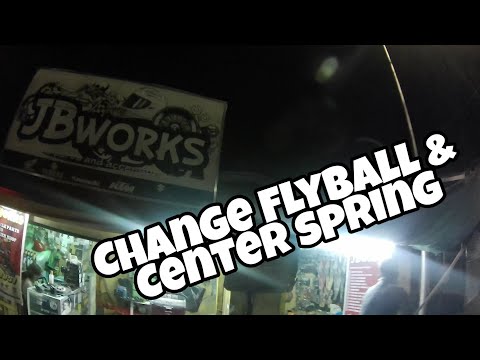 Honda click 125i v2 (Papawis muna bago) Change Flyball & Center Spring