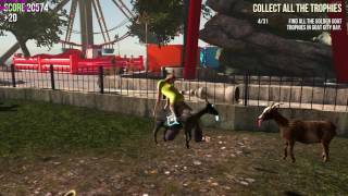 I shall kill the one on my back GOATSIMULATOR