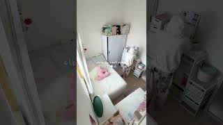 Clean my room 🛋️#clean #cleanroom #smallroom #room
