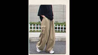 Types of cargo pants with their names/Cargo pants for girls