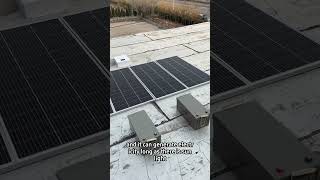 The child's blue sky starts from the roof of your house! #pvsystem#solar#enery#offgridpowe