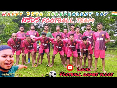 football খেলিব আহিলো আৰু MLA sir ক লগপালোঁ.. #independent day #football