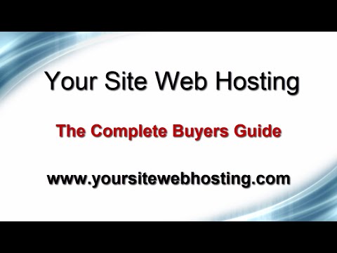 Your Site Web Hosting - Buyers Guide