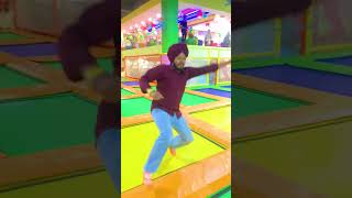 In Just🤑Rs - 399💰😱SkyJumper Trampoline Park - Chandigarh | #youtubeshorts #minivlog #viral