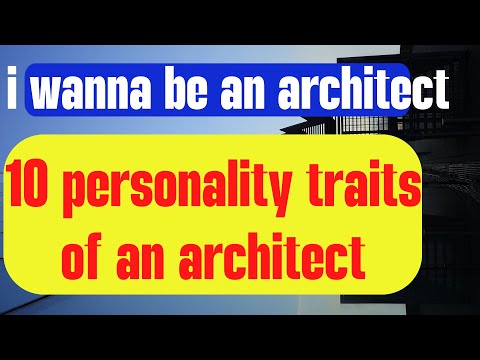 10 signs that you should become an architect