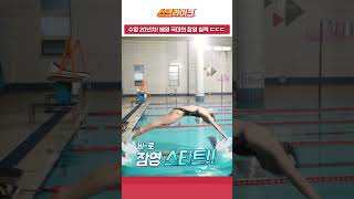 수영 국가대표의 남다른 잠영 실력ㄷㄷㄷ