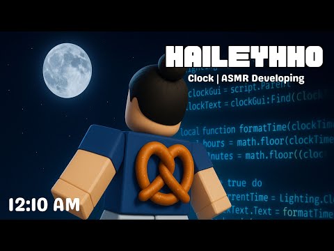 Global Clock | Roblox Studio ASMR Developing