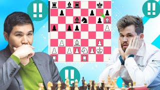 A Brutal Attack Ends the Game Suddenly – Magnus vs Wesley