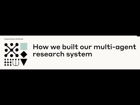 How Anthropic built their multi-agent research system?