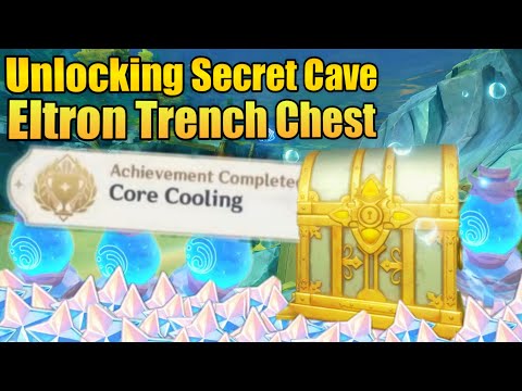 Unlocking Secret Boiling Cave Passage in Eltron Trench LUXARIOUS CHEST | Genshin Impact 4.0