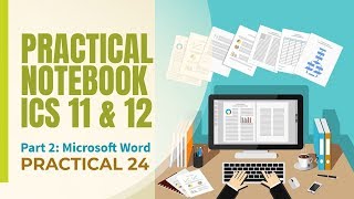 Practical Notebook: Microsoft Word - Practical 24