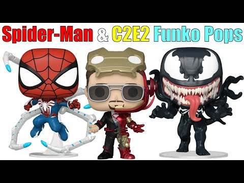 Spider-Man & C2E2 Funko Pops