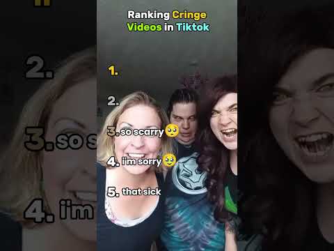 Ranking Cringe Videos in Tiktok