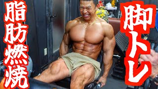 【減量末期】絞り切るための”地獄の脚トレ”でコンディションが激変した‼︎
