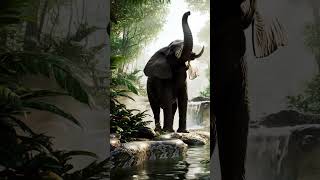 Elephant vs. Massive Python