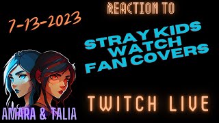 REACTION to Stray Kids Watch Fan Covers