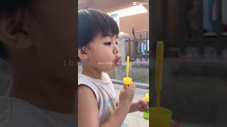 The little things #family #kids #playtime #happykids #bubble