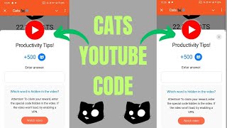 Productivity Tips code cats,cats productivity youtube code,today cats youtube code #cats #trending