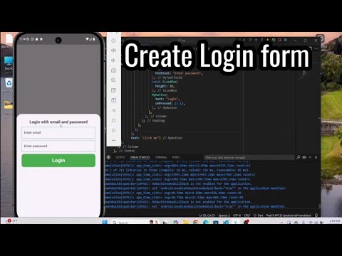 How to make Login Form in show modal bottom sheet in flutter?