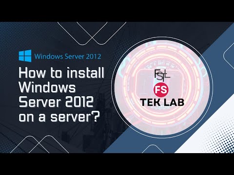 Windows Server 2012 Installation | How to install Windows 2012 Standard | Step by Step | @FSTekLab