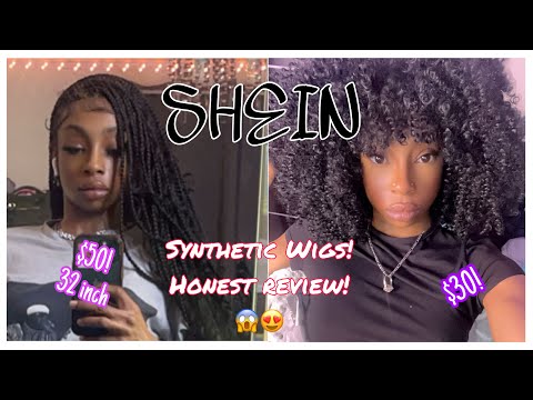 SHEIN Braided Wig / Afro Wig Review 2024