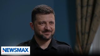 Ukrainian President Volodymyr Zelenskyy sat down to discuss the ongoing war with Russia