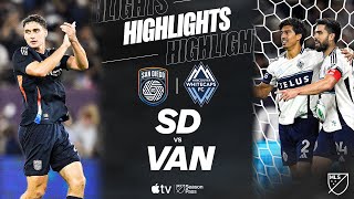 San Diego FC vs. Vancouver Whitecaps FC | Full Match Highlights