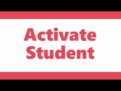 Run Your School Activate Student