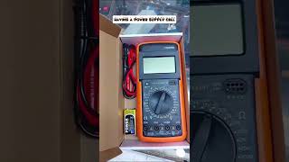 Digital multimeter - multimeter - correct measurement #viral #multimeter