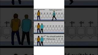 Python progammers be like #technology #tech #techno#memes #ytshorts