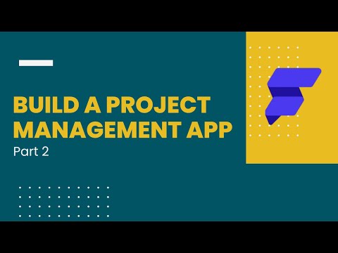 Build a Project Management app using Flutterflow Part 2/6