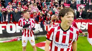 Madness atmosphere as Tromsø painted Northern Norway red and white in grudge football derby