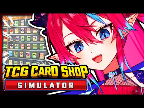 🔴 OPENING A CARD SHOP, THE GACHA ADDICTION IS REAL【TCG CARD SHOP SIMULATOR】