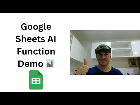 Google Sheets AI Function Demo 🛠️