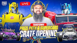 LIVE 🔥 180,000UC SPENT! CRAZY Speed Drift Supercar Skins 🤖 PUBG Mobile Transformers Collab