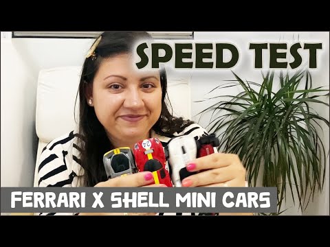 Speed test of Ferrari x Shell exclusive car collection 2023 - which car is the fastest and best