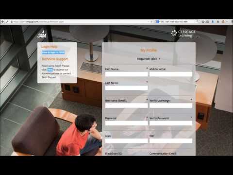 How to join SAM (Cengage Tutorial)