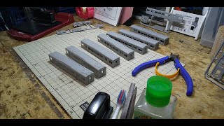 ｸﾞﾘｰﾝﾏｯｸｽ京急2000形キット製作動画　０３（Nゲージ鉄道模型）