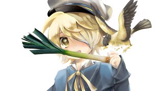 oliver pranks miku by eating a leek in front of her (talkloid)