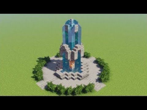 Minecraft: How To Build A Fountain ⛲