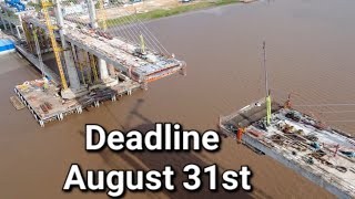 Demerara River Bridge update || Guyana 🇬🇾
