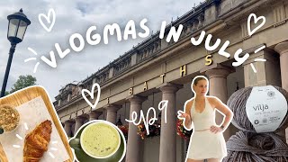 Out and About / New Cast On / Gym - Vlogmas in July 2025 - Ep 9