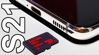 Use Micro SD Card & Expand Storage on Samsung Galaxy S21? #SHORTS