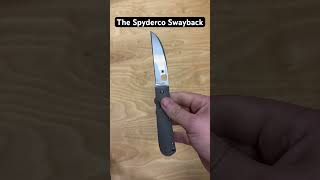 Underrated EDC The Spyderco Swayback #everydaycarry #edc #gear #edcgear #edcknife #spydercoknives