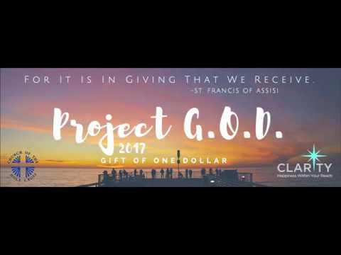 Project G O D (Gift of One Dollar) Youth Mental Health Awareness by the Church of the Holy Cross