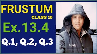 frustum surface area and volume class10#frustumofaconeclass10#howto#maths#mathsbypandeysir